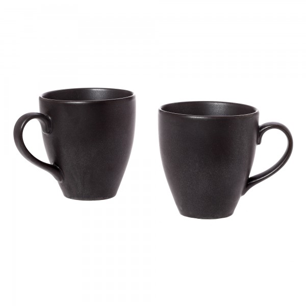 Κούπα Πορσελάνης Matt 400ml Nero CRYSPO TRIO 47.600.25 (Σετ 2 Τεμάχια) (Υλικό: Πορσελάνη) - CRYSPO TRIO - 47.600.25